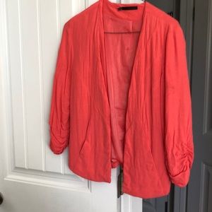 Coral blazer